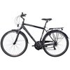 Rower trekkingowy INDIANA X-Road 1.0 M17 28 cali Amar męski Czarny Rozmiar koła [cal] 28