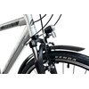Rower trekkingowy INDIANA X-Road 1.0 M19 28 cali męski Srebrny 2024 Wyposażenie Stopka