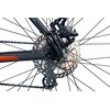 Rower górski MTB INDIANA X-Pulser 2.6 M19 26 cali męski Czarno-pomarańczowy Wyposażenie Dzwonek