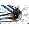 Rower górski MTB INDIANA X-Pulser 1.9 M17 29 cali męski Czarno-niebieski Kolekcja 2024