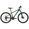 Rower górski MTB INDIANA X-Pulser 2.6 M19 26 cali męski Czarno-zielony 2024 Przerzutka przednia marka Shimano