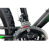 Rower górski MTB INDIANA X-Pulser 2.6 M19 26 cali męski Czarno-zielony 2024 Gwarancja na ramę 24 miesiące