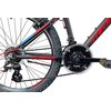 Rower młodzieżowy INDIANA X-Pulser 2.4 24 cale dla chłopca Czarno-czerwono-niebieski Waga [kg] 13.75