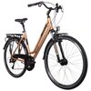 Rower trekkingowy INDIANA X-Road 3.0 D21 28 cali damski Czarno-brązowy