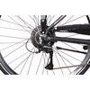 Rower trekkingowy INDIANA X-Road 3.0 D17 28 cali Shimano Nexus damski Czarno-fioletowy Wyposażenie Bagażnik