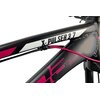 Rower górski MTB INDIANA X-Pulser 3.7 D15 27.5 cala damski Czarno-różowy Wyposażenie Dzwonek