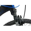 Rower górski MTB INDIANA X-Pulser 1.6 M15 26 cali Kenda męski Czarno-niebieski Amortyzator przód marka HL Corp Zoom