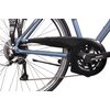 Rower trekkingowy INDIANA X-Road 3.0 M23 28 cali Artek męski Niebieski Przerzutka tylna marka Shimano Acera