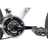 Rower górski MTB INDIANA X-Pulser 1.6 D19 26 cali Biało-fioletowo-miętowy Wyposażenie Odblaski