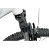 Rower górski MTB INDIANA X-Pulser 1.7 D17 27.5 cala damski Biało-niebieski Amortyzator przód marka Zoom