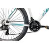 Rower górski MTB INDIANA X-Pulser 1.7 D17 27.5 cala damski Biało-niebieski Kolor Biało-niebieski