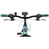 Rower górski MTB INDIANA X-Pulser 1.7 D15 27.5 cala Miętowo-fioletowy Amortyzator przód marka Zoom