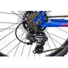 Rower górski MTB INDIANA X-Enduro 2.7 M15 27.5 cala męski Niebiesko-czerwony Wyposażenie Instrukcja obsługi i montażu