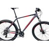 Rower górski MTB INDIANA X-Enduro 2.7 M21 27.5 cala męski Czarno-czerwony Kolekcja 2024