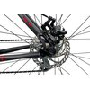 Rower crossowy INDIANA X-Cross 2.0 M19 męski Czarno-czerwony 2024 Wyposażenie Karta gwarancyjna