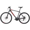Rower crossowy INDIANA X-Cross 2.0 M21 męski Czarno-czerwony 2024 Wzrost [cm] 180 - 190
