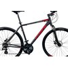Rower crossowy INDIANA X-Cross 2.0 M21 męski Czarno-czerwony 2024 Przerzutka przednia marka Shimano