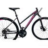 Rower crossowy INDIANA X-Cross 2.0 D15 28 cali Damski Czarno-różowy Przerzutka tylna marka Shimano Altus