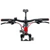 Rower górski MTB INDIANA X-Pulser 3.6 M17 26 cali męski Grafitowo-czerwony Amortyzator przód marka SR Suntour