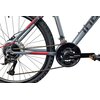 Rower górski MTB INDIANA X-Pulser 3.6 M17 26 cali męski Grafitowo-czerwony Wzrost [cm] 165 - 174