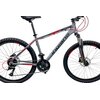 Rower górski MTB INDIANA X-Pulser 3.6 M17 26 cali męski Grafitowo-czerwony Wyposażenie Dzwonek