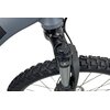 Rower górski MTB INDIANA X-Pulser 3.6 M17 26 cali męski Grafitowo-czerwony Pedały w zestawie Tak