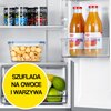 Lodówka MIDEA MDRF632FIE46 Side by Side No Frost 175.5 cm Inox Zmiana kierunku otwierania drzwi Nie