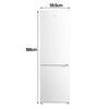 Lodówka MIDEA MDRB424FGE01I No Frost 188cm Biała Kolor / wykończenie frontu Biały