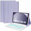 Etui na Galaxy Tab A9 8.7 X110/X115 TECH-PROTECT SC Pen + Keyboard Fioletowy Klawiatura
