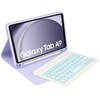 Etui na Galaxy Tab A9 8.7 X110/X115 TECH-PROTECT SC Pen + Keyboard Fioletowy Klawiatura Materiał TPU