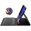 Etui na Galaxy Tab A9+ Plus 11.0 X210/X215/X216 TECH-PROTECT SC Pen + Keyboard Czarny Klawiatura Materiał TPU