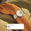 Smartwatch WITHINGS ScanWatch 2 38mm Srebrno-biały Wykonanie paska Fluoroelastomer