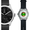 Smartwatch WITHINGS ScanWatch 2 42mm Srebrno-czarny + Pasek skórzany Komunikacja Bluetooth