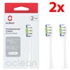 Oryginalna końcówka szczoteczki OCLEAN Professional Clean Biały (2 szt.)