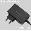 Ładowarka sieciowa QOLTEC GaN Power Pro 100W Czarny Rodzaj Ładowarka sieciowa