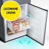 Lodówka HISENSE RB440N4WCF No Frost 200.4cm Podajnik wody Srebrna Kolor producenta Srebrny