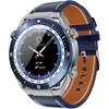 Smartwatch MAXCOM Ecowatch 1 Srebrno-niebieski Wykonanie paska Silikon