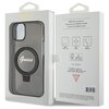 Etui GUESS Ring Stand Script Glitter MagSafe do Apple iPhone 13 Czarny Marka telefonu Apple