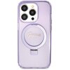 Etui GUESS Ring Stand Script Glitter MagSafe do Apple iPhone 13 Pro Max Fioletowy Seria telefonu iPhone