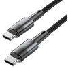 Kabel USB-C - USB-C TECH-PROTECT UltraBoost PD60W/3A 3m Szary Długość [m] 3