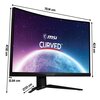 Monitor MSI MAG 325CQRF-QD 31.5" 2560x1440px 170Hz 1 ms [GTG] Curved Przeznaczenie Dla gracza