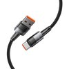 Kabel USB - USB-C TECH-PROTECT UltraBoost 66W/6A 0.5m Szary Długość [m] 0.5
