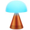 Lampka stołowa LEXON Mina Audio L LH76O1 Pomarańczowy Materiał ABS