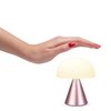 Lampka stołowa LEXON Mina M LH64MLP Różowy Barwa światła Wielokolorowe (RGB)