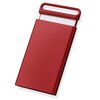 Etui na wizytówki LEXON Nomaday Card LD144DR Ciemnoczerwony Materiał wodoodporny Nie