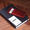 Etui na wizytówki LEXON Nomaday Card LD144DR Ciemnoczerwony Kieszenie zewnętrzne Nie