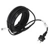 Kabel grzewczy przeciwoblodzeniowy zewnętrzny MISSION AIR No Frost 16 W/m 18m (288W) Przewód zasilający 2-żyłowy z oplotem uziemiającym