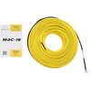 Kabel grzewczy wewnętrzny MISSION AIR MAC-16 W/m 68m (1088W) Grubość [mm] 3.6