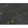 Folia grzewcza na podczerwień MISSION AIR Black Gold PTC 160W/m2 8m2 szer. 100cm + regulator Taurus Czarny Zawartość zestawu 1 x podłogowy czujnik temperatury NTC