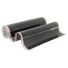 Folia grzewcza na podczerwień MISSION AIR Black Silver PTC 160W 14m² (28mb x 50cm) + Regulator Taurus Czarny Załączona dokumentacja Instrukcja obsługi w języku polskim